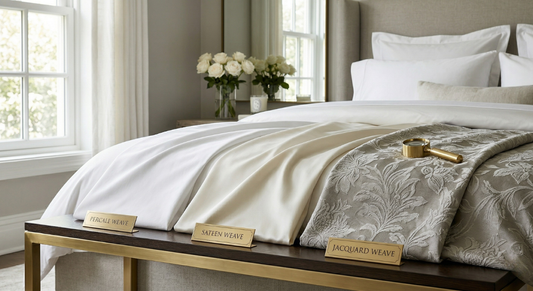 luxury bedsheet weaves