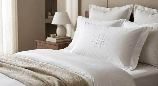 custom embroidered sheets